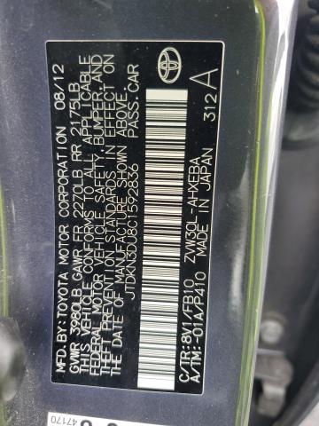 2012 TOYOTA PRIUS - JTDKN3DU8C1592836