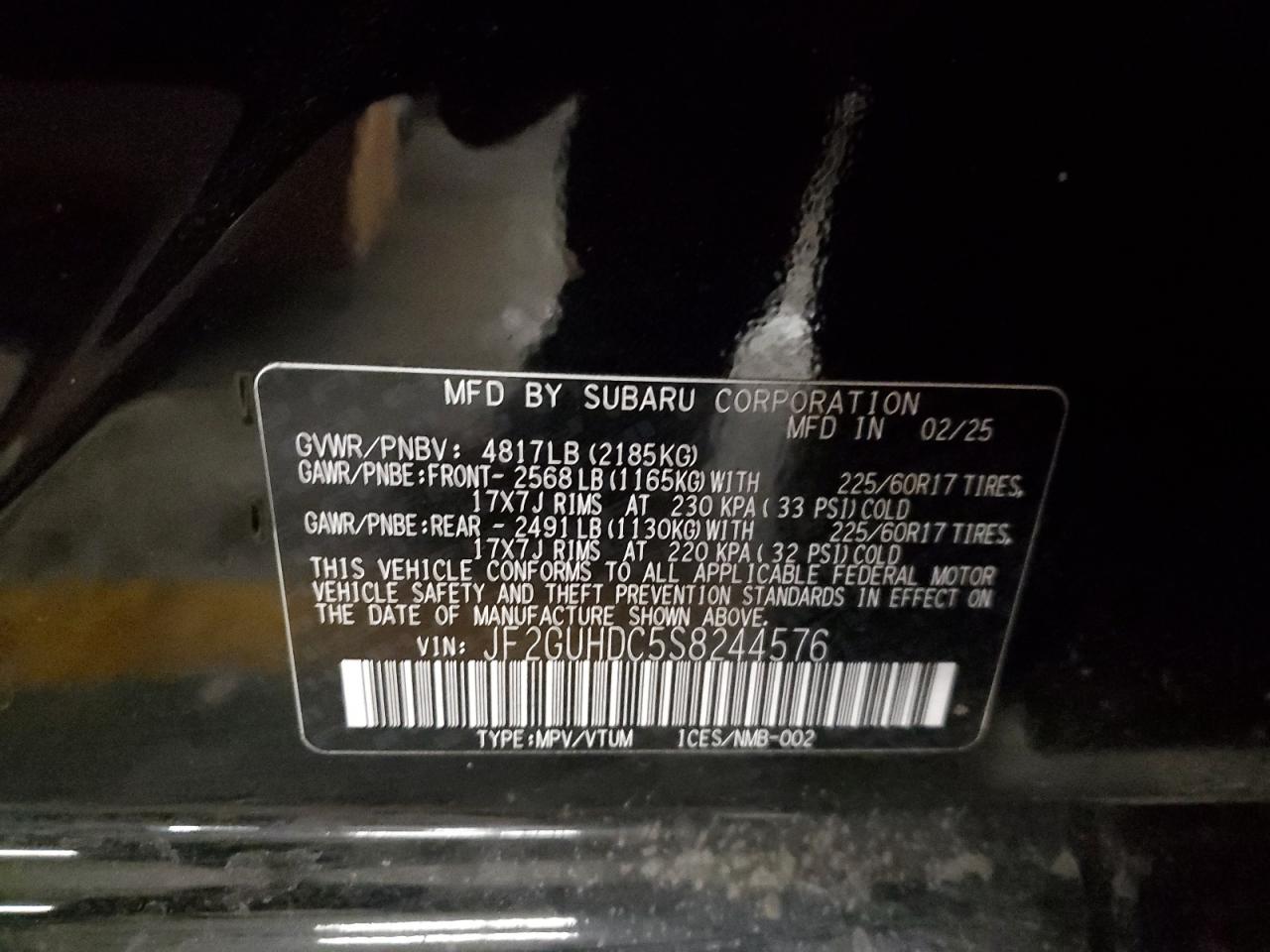 SUBARU CROSSTREK PREMIUM