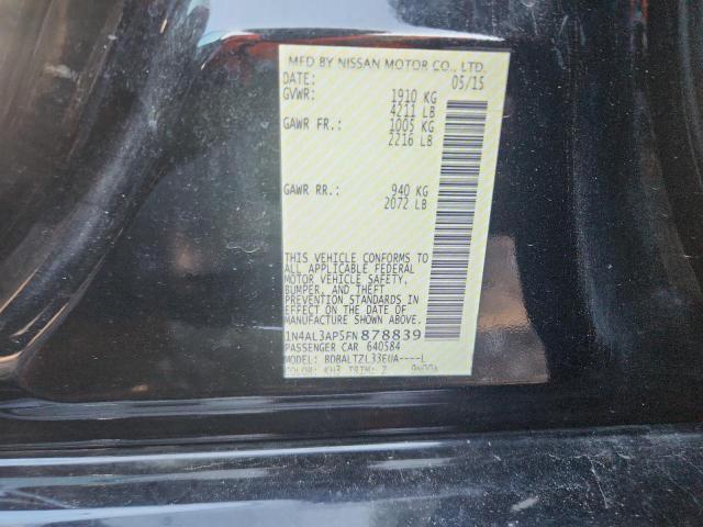 2015 NISSAN ALTIMA 2.5 #3311461251