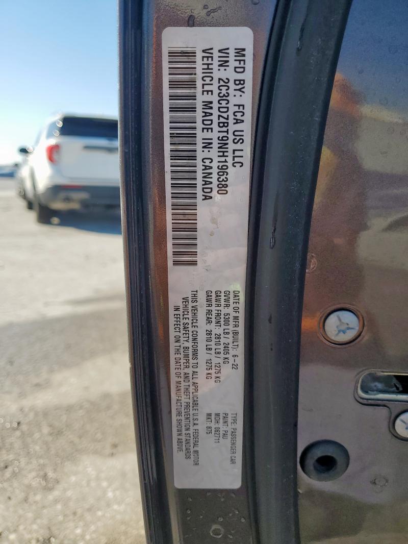 2022 DODGE CHALLENGER #3291551988