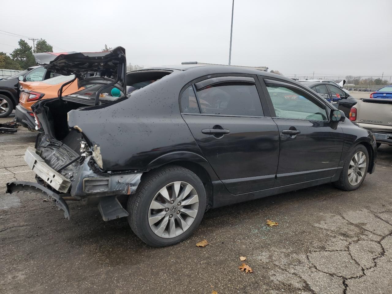 Lot #3302736056 2009 HONDA CIVIC EX