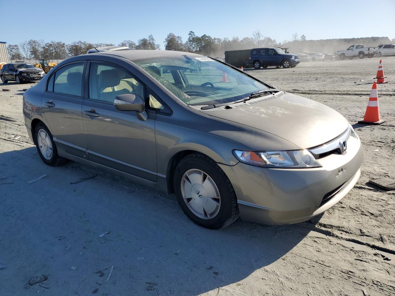 Lot #3285627287 2007 HONDA CIVIC HYBR