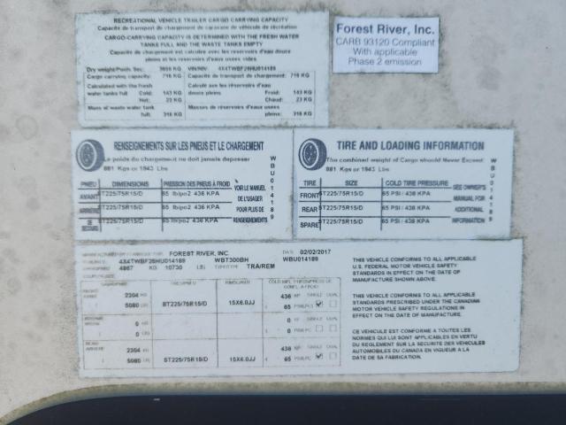 2017 WILDWOOD WILDWOOD #3285660662