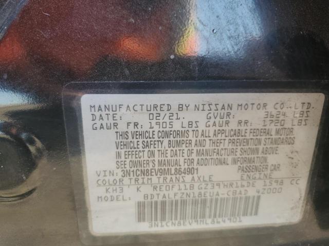 2021 NISSAN VERSA SV #3304489442