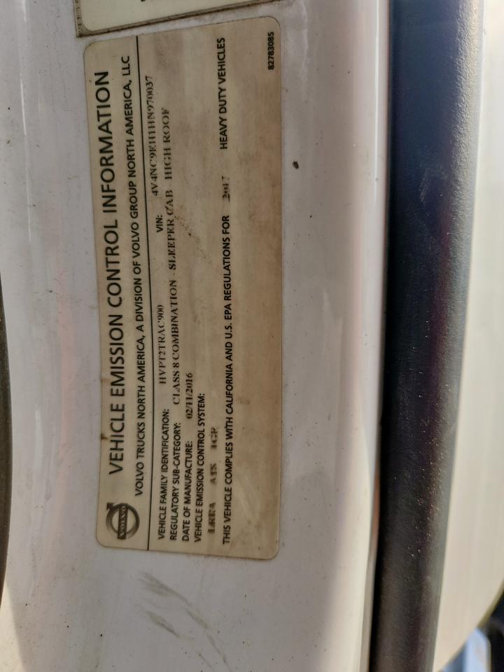 Lot #3303869688 2017 VOLVO VNL