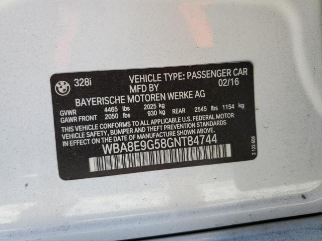 2016 BMW 328 I SULE #3285799654