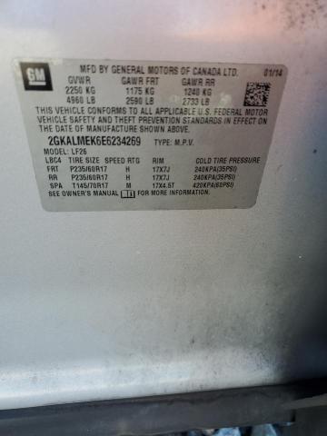 2014 GMC TERRAIN SL - 2GKALMEK6E6234269