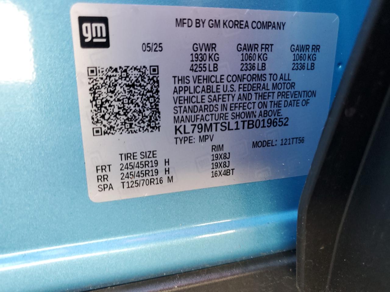 CHEVROLET TRAILBLAZER RS