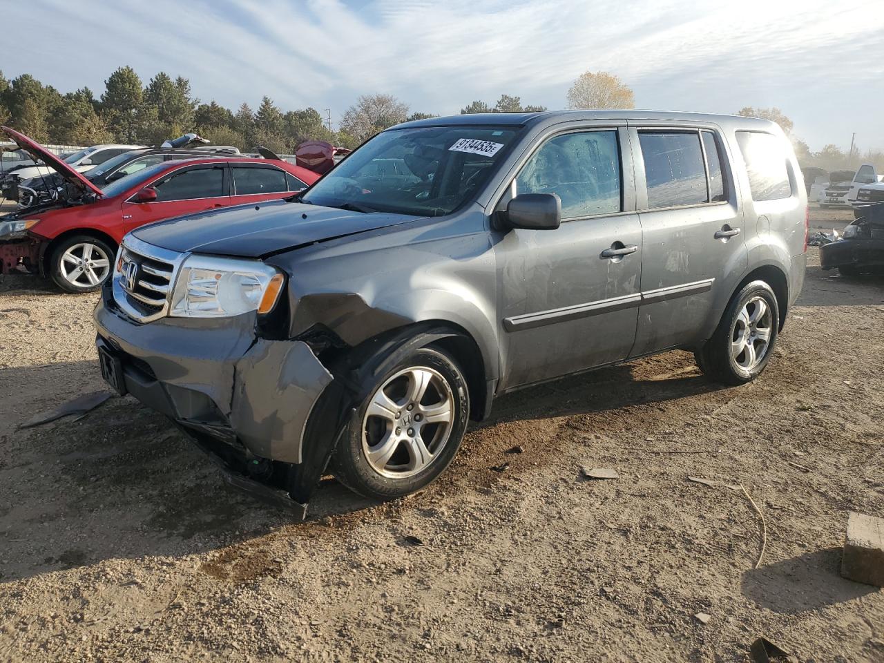Lot #3287299983 2013 HONDA PILOT EXLN