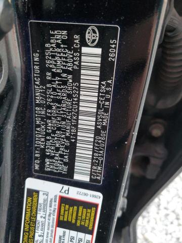 2012 TOYOTA CAMRY BASE #3301605715