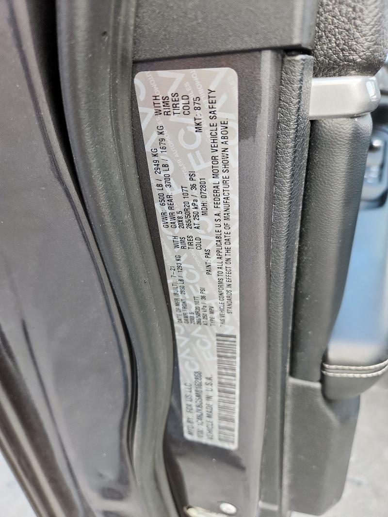 2021 JEEP GRAND CHER #3308529584