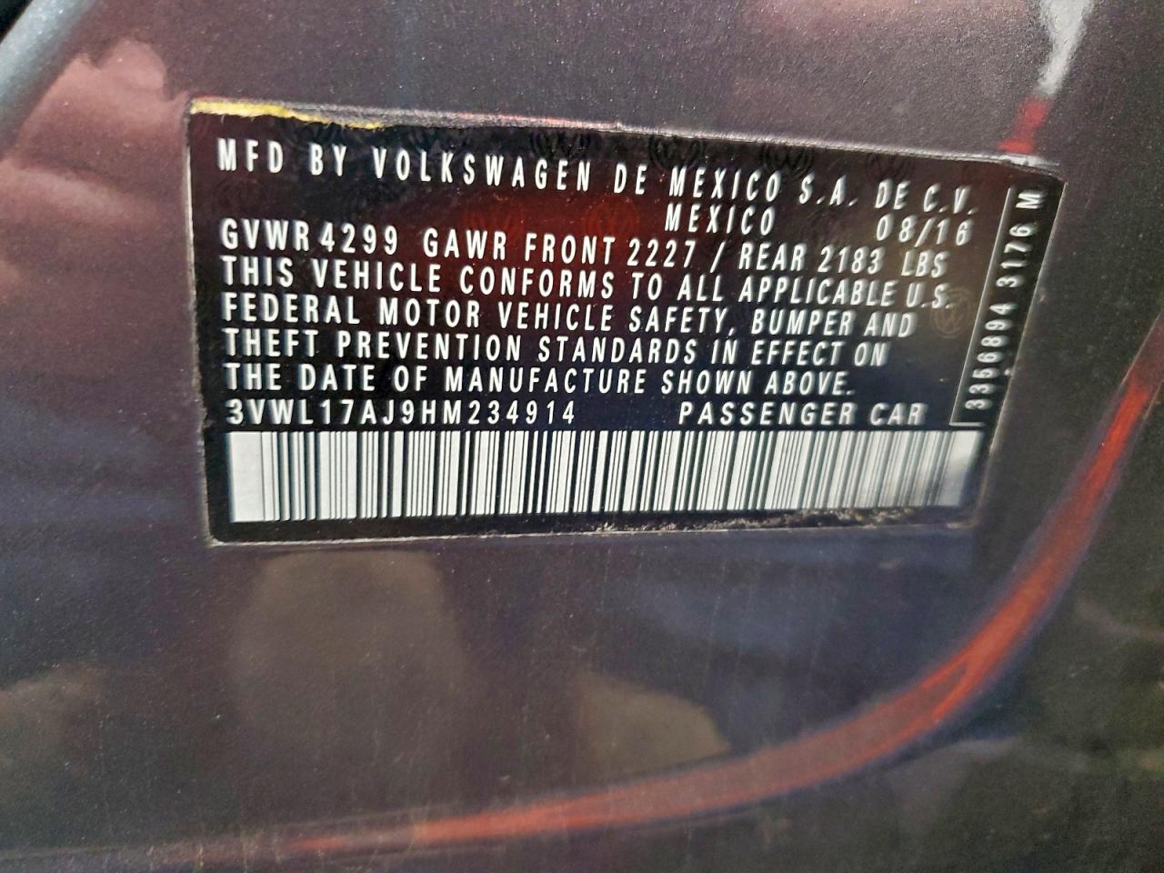 VOLKSWAGEN JETTA SEL