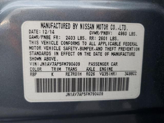 2015 INFINITI Q50 HYBRID #3303799417