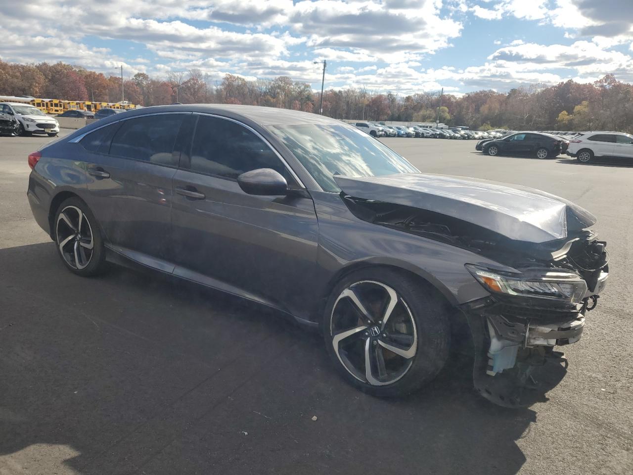 Lot #3304080495 2019 HONDA ACCORD LX