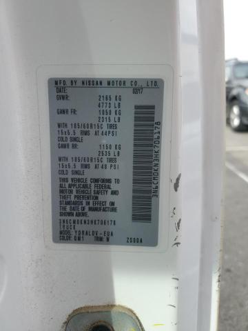 2017 NISSAN NV200 #3294307918