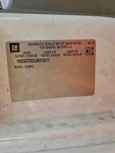 2018 CHEVROLET EXPRESS G3 #3296928855