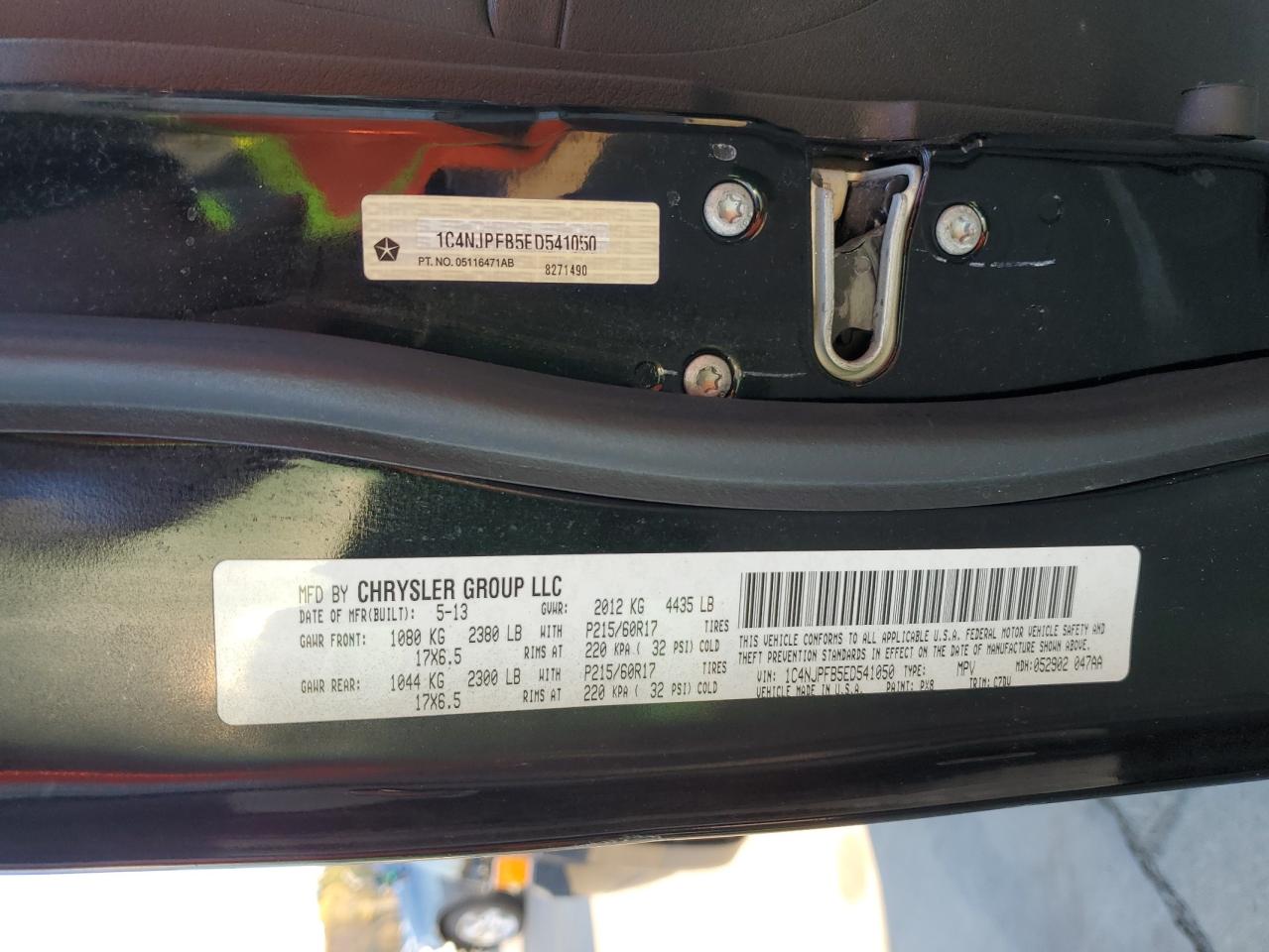 JEEP PATRIOT LATITUDE