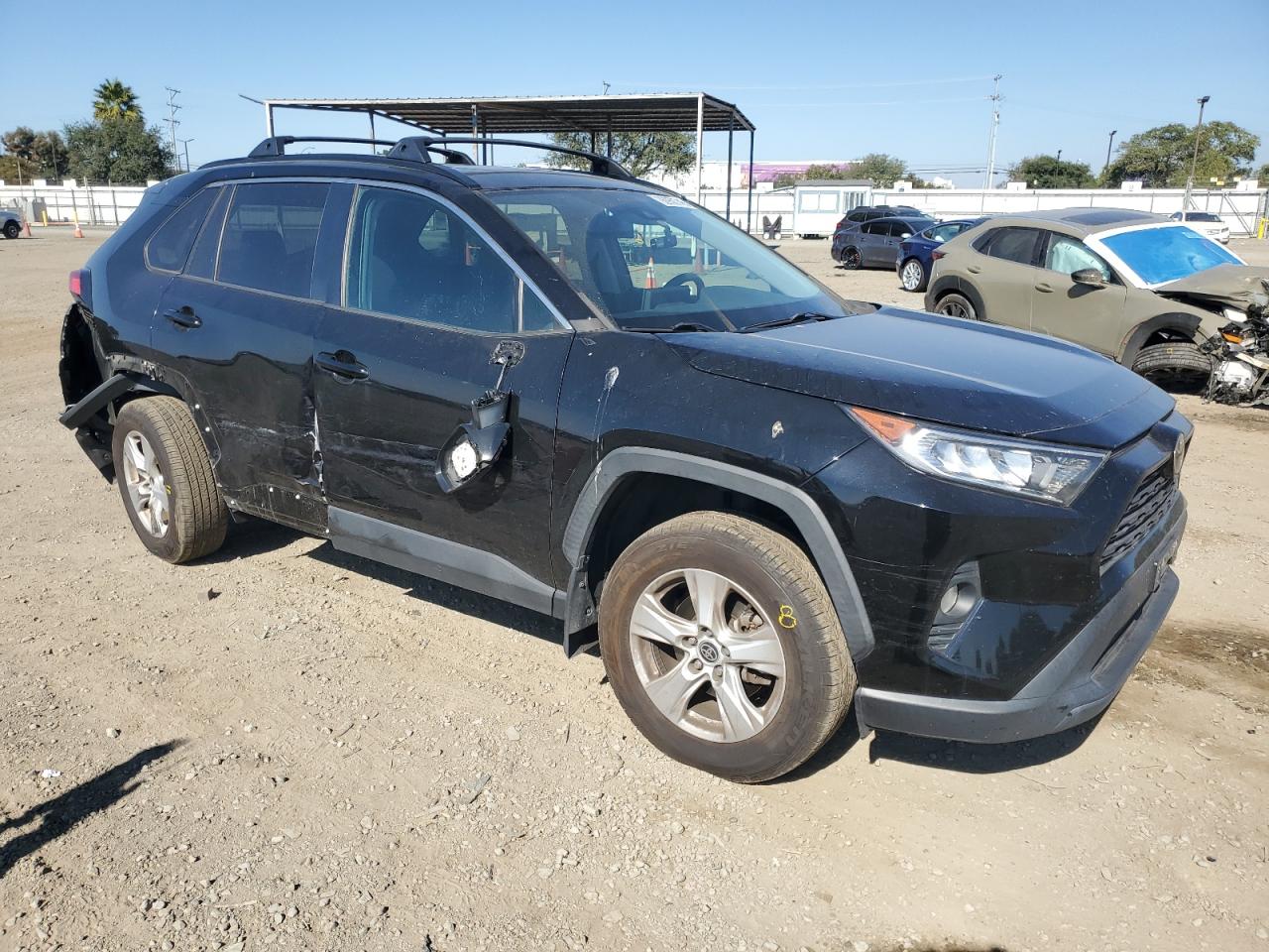 Lot #3318065380 2021 TOYOTA RAV4 XLE
