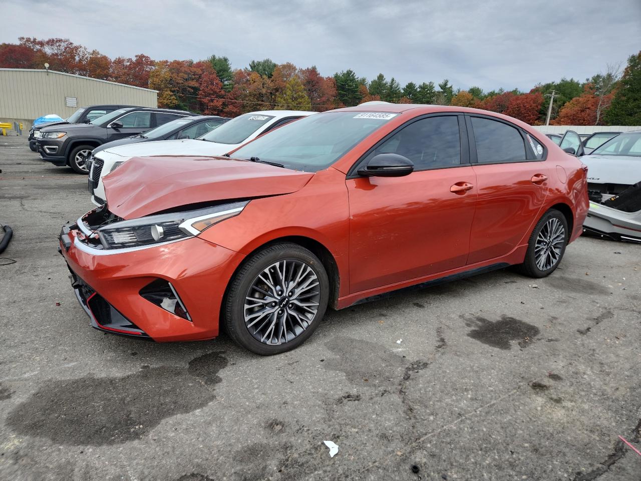 Lot #3309305615 2022 KIA FORTE GT L