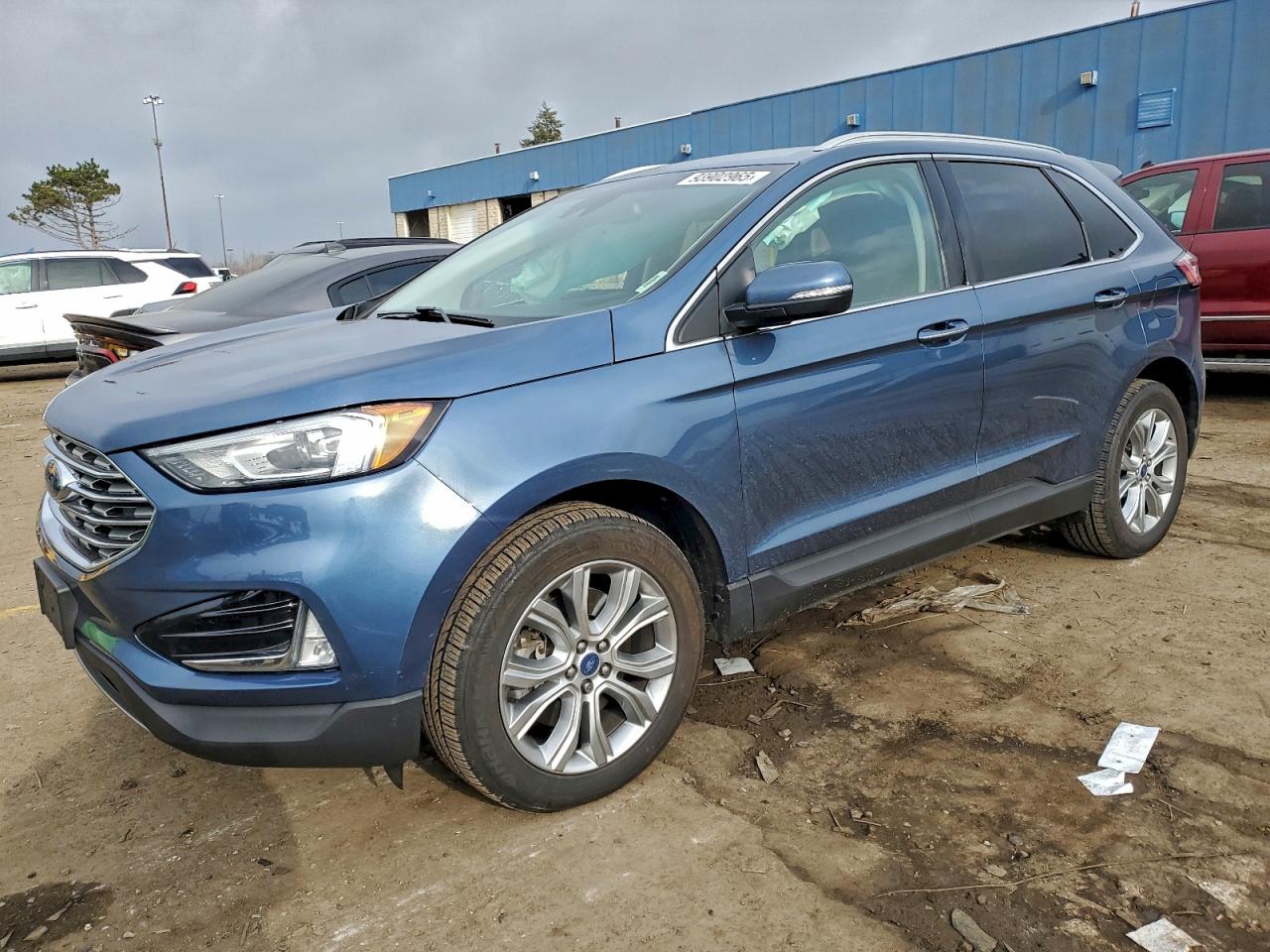 Lot #3302822938 2019 FORD EDGE TITAN