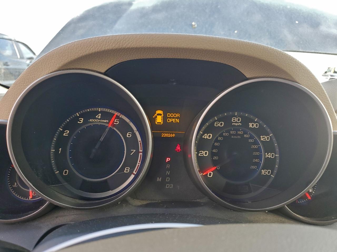 Lot #3298072140 2009 ACURA MDX TECHNO