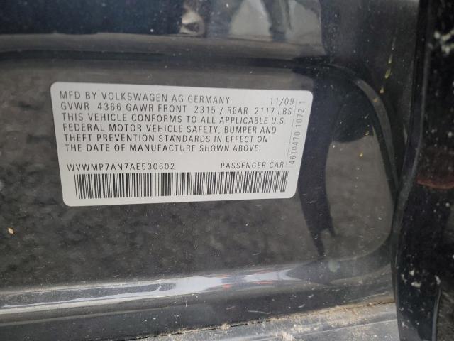 2010 VOLKSWAGEN CC SPORT #3284705032