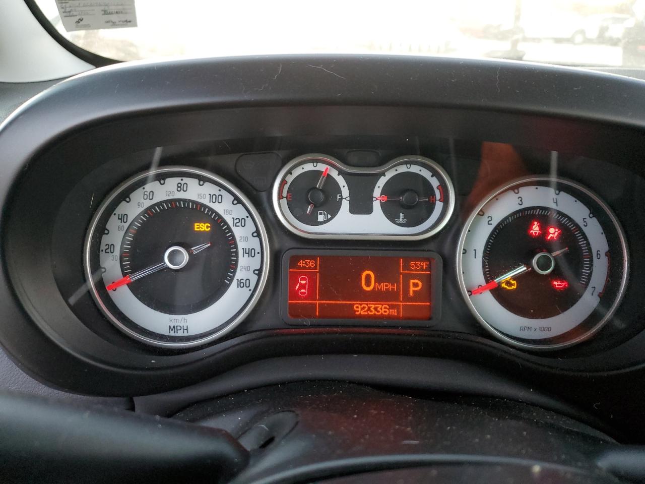 Lot #3311718240 2014 FIAT 500L LOUNG