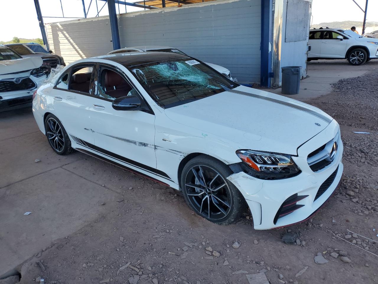 Lot #3302918048 2020 MERCEDES-BENZ C 43 AMG