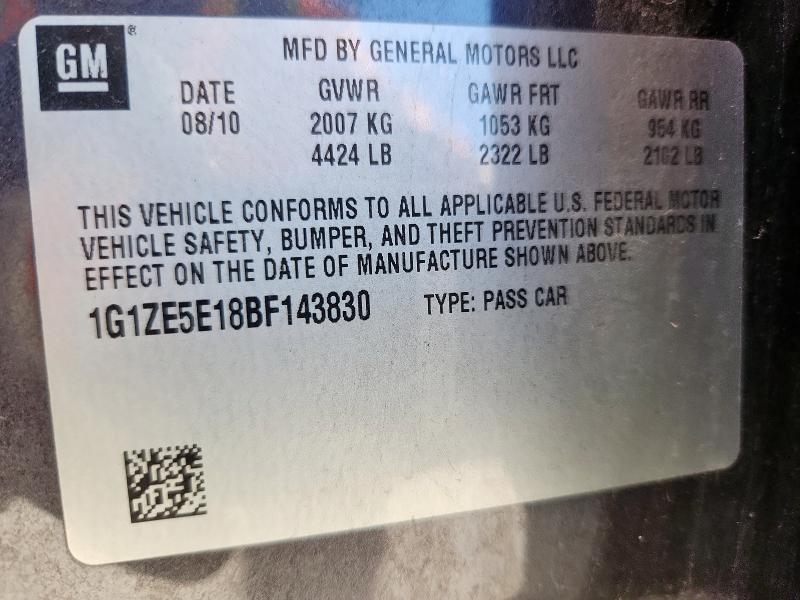 2011 CHEVROLET MALIBU LTZ #3319022259