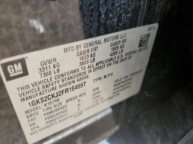 2015 GMC YUKON DENA #3302811924