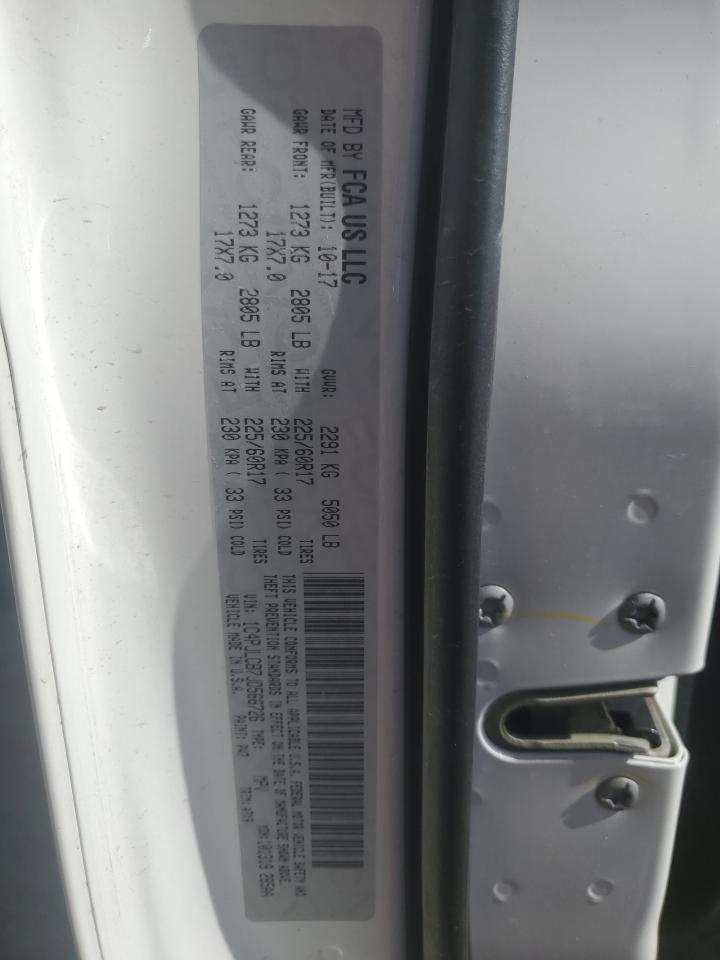 Lot #3302786935 2018 JEEP CHEROKEE L