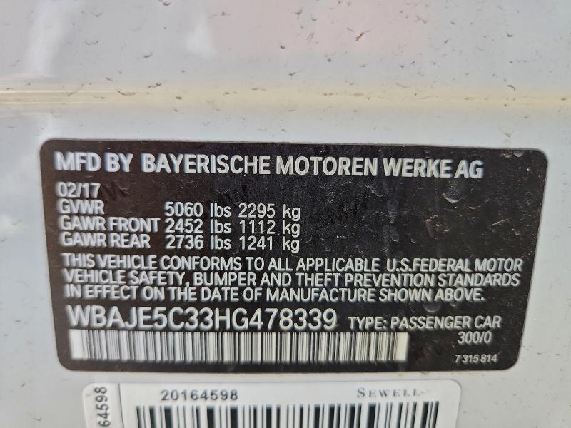 2017 BMW 540 I #3304729933