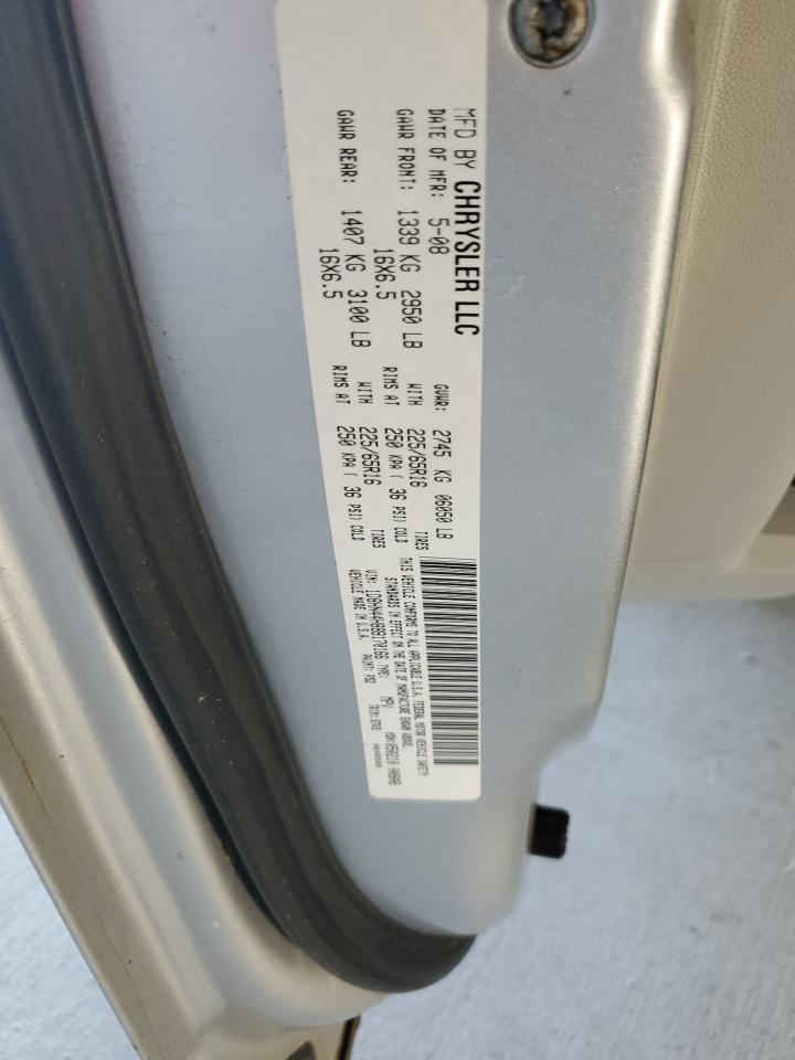 Lot #3303639940 2008 DODGE GRAND CARA