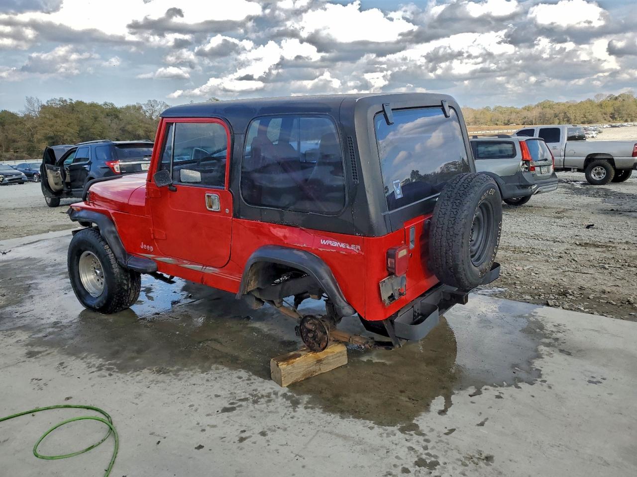 Lot #3302894911 1991 JEEP WRANGLER /