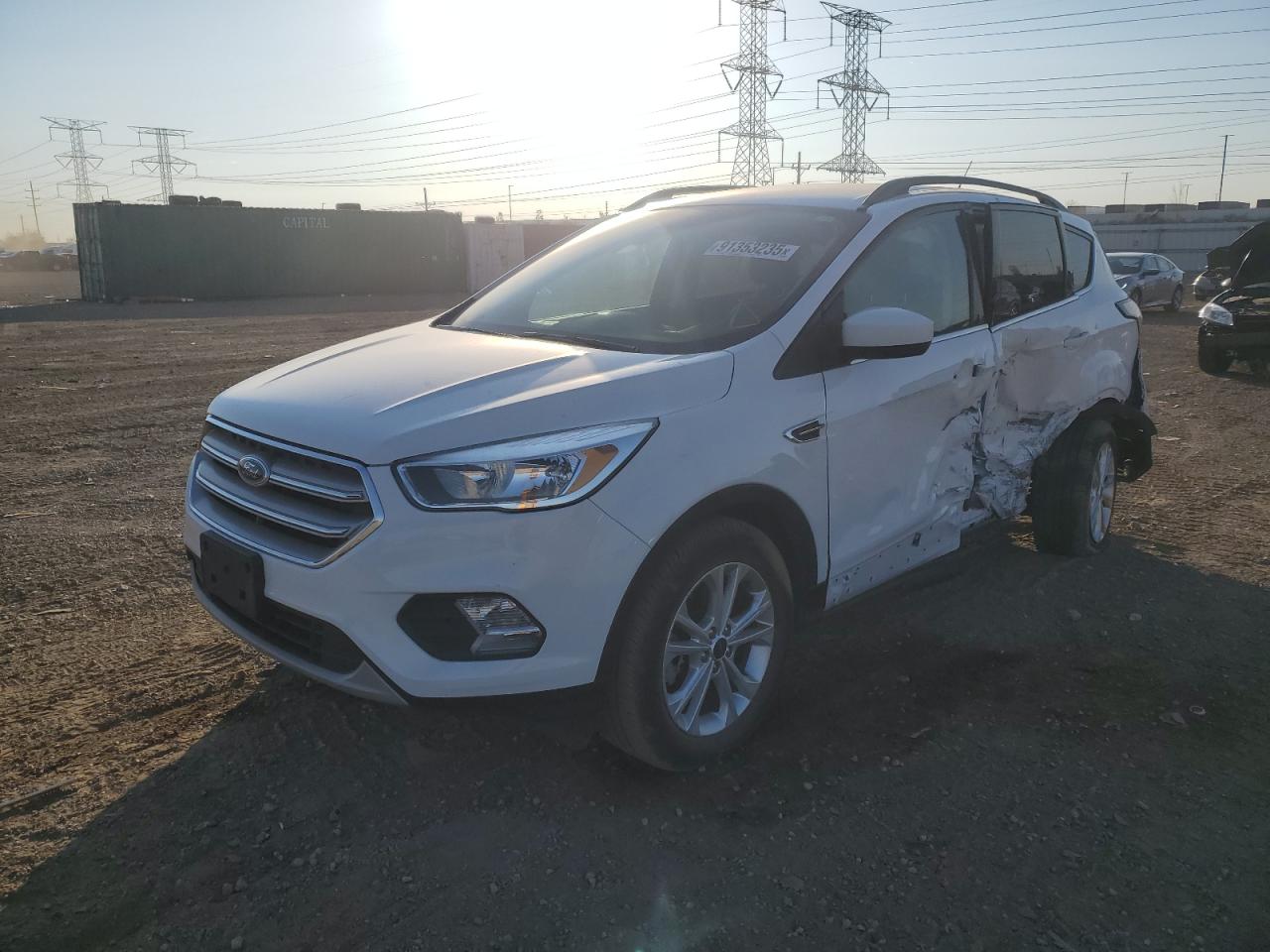 Lot #3287611020 2018 FORD ESCAPE SE