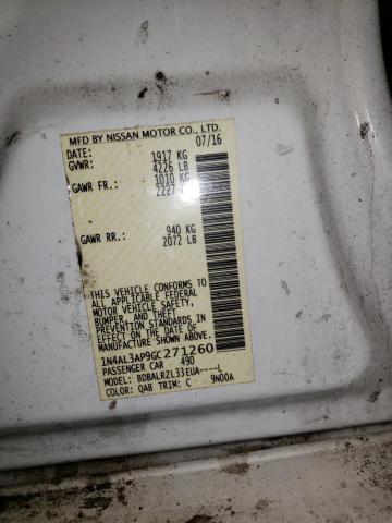 2016 NISSAN ALTIMA 2.5 #3285608311