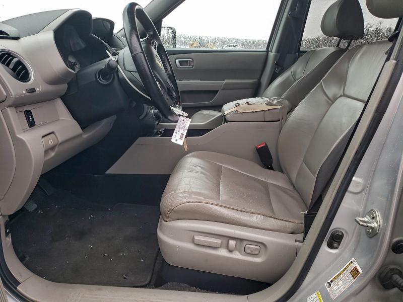 2012 HONDA PILOT EXL #3305463068