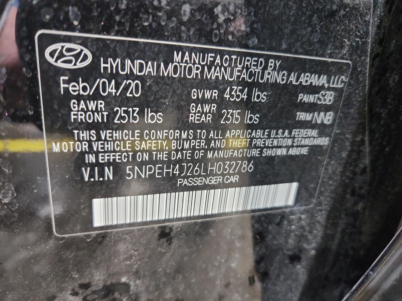 HYUNDAI SONATA LIMITED