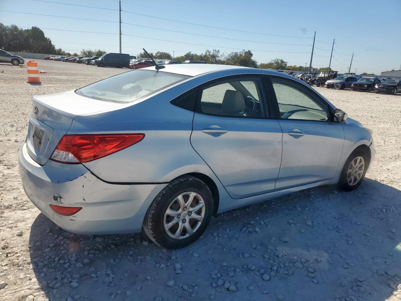Lot #3309808361 2014 HYUNDAI ACCENT GLS