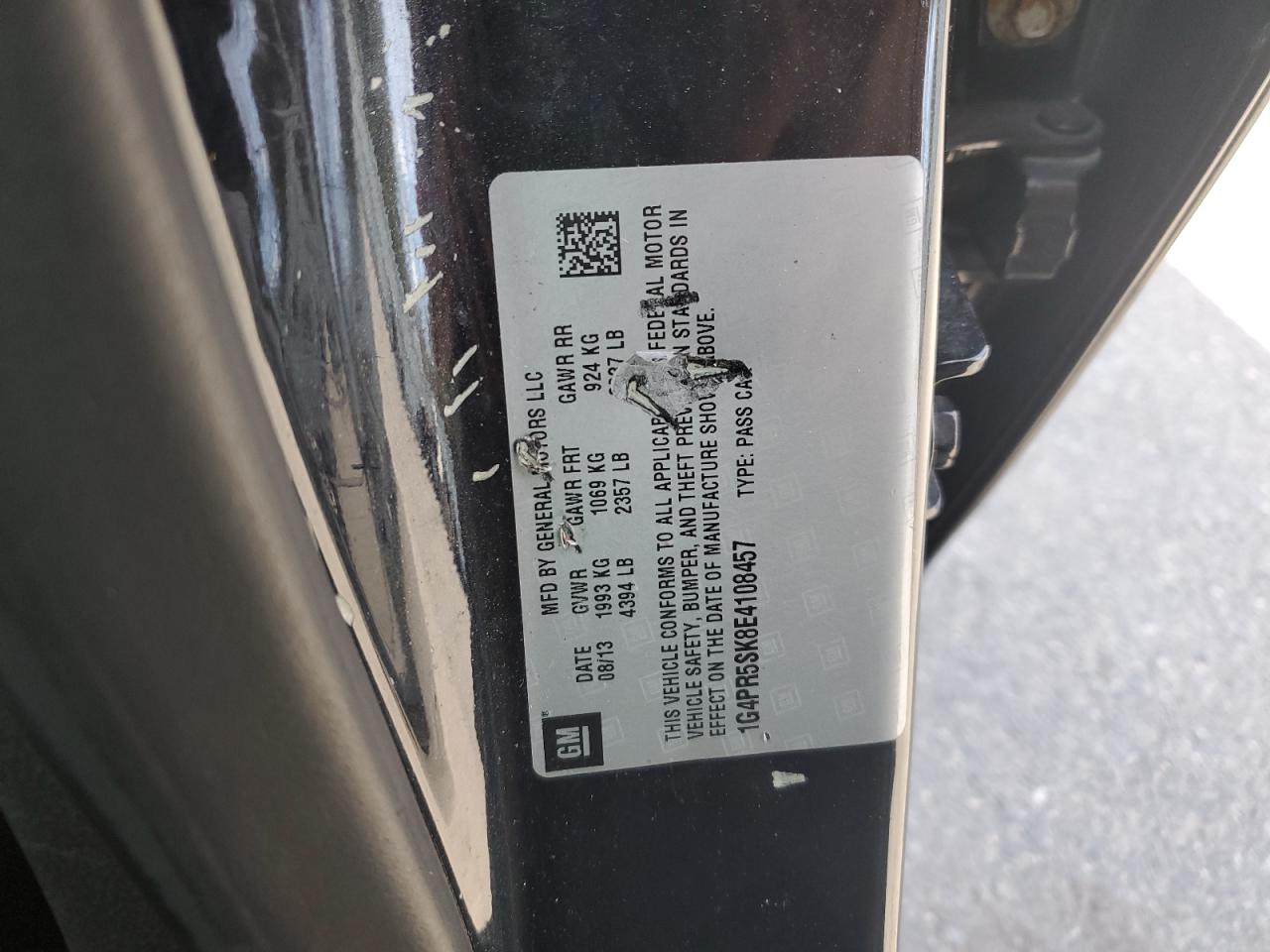 BUICK VERANO CONVENIENCE