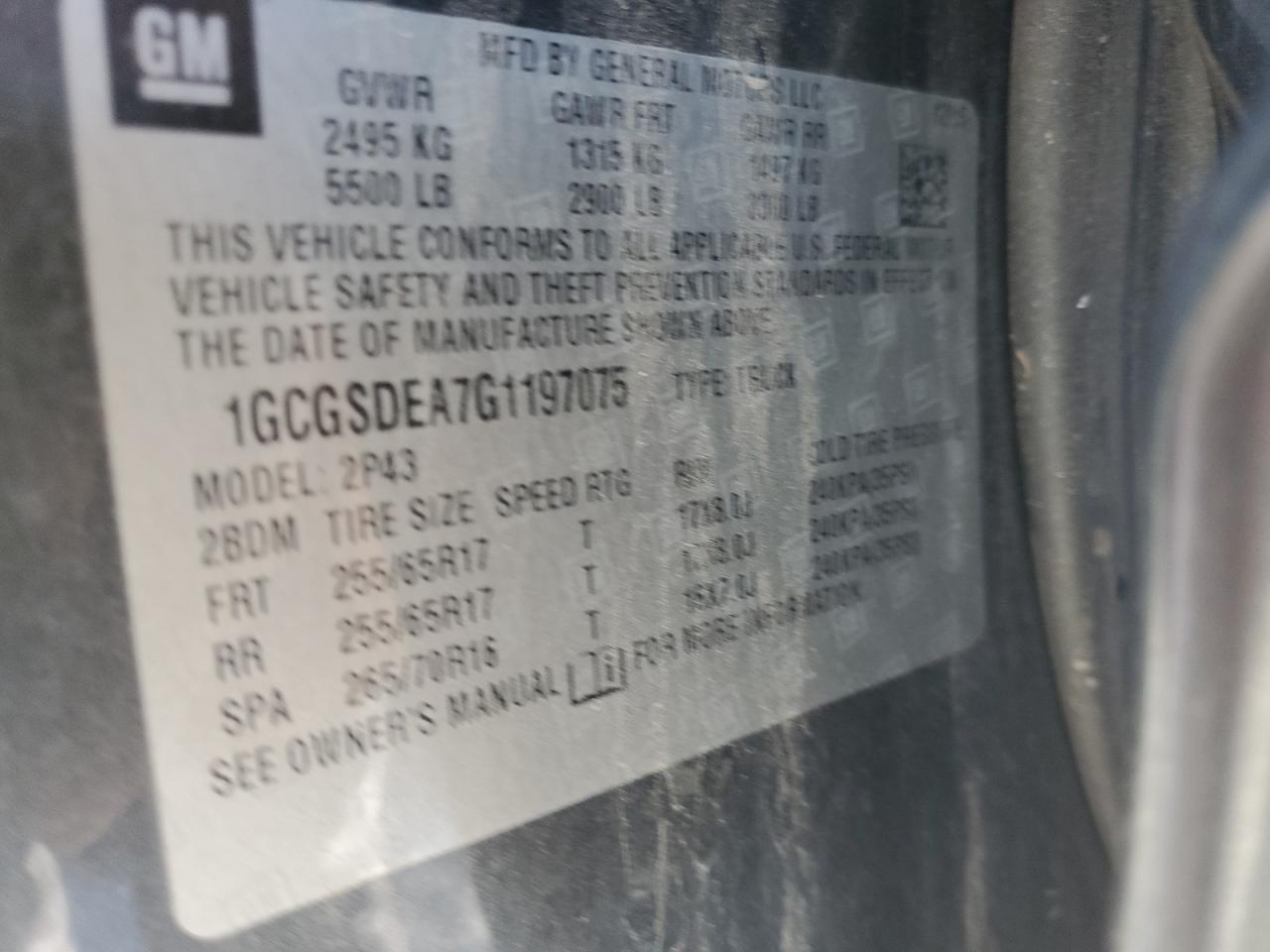 CHEVROLET COLORADO Z71