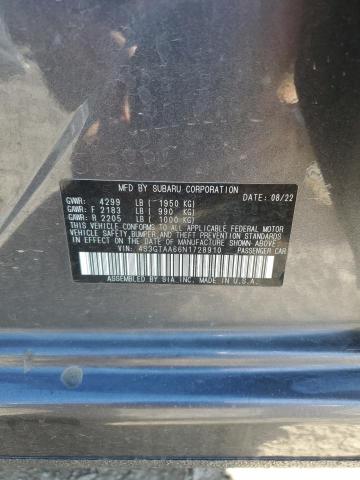 2022 SUBARU IMPREZA #3296297429