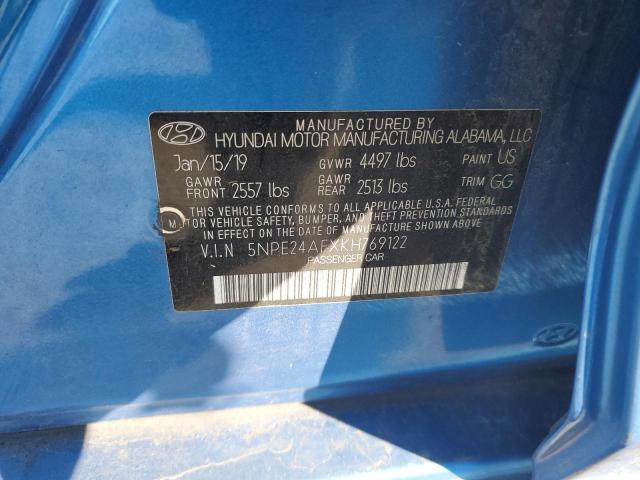 2019 HYUNDAI SONATA SE #3281597459