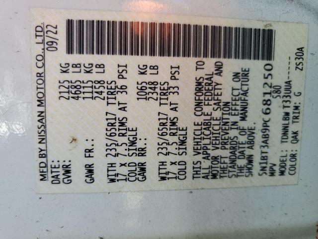 2023 NISSAN ROGUE S #3294372100