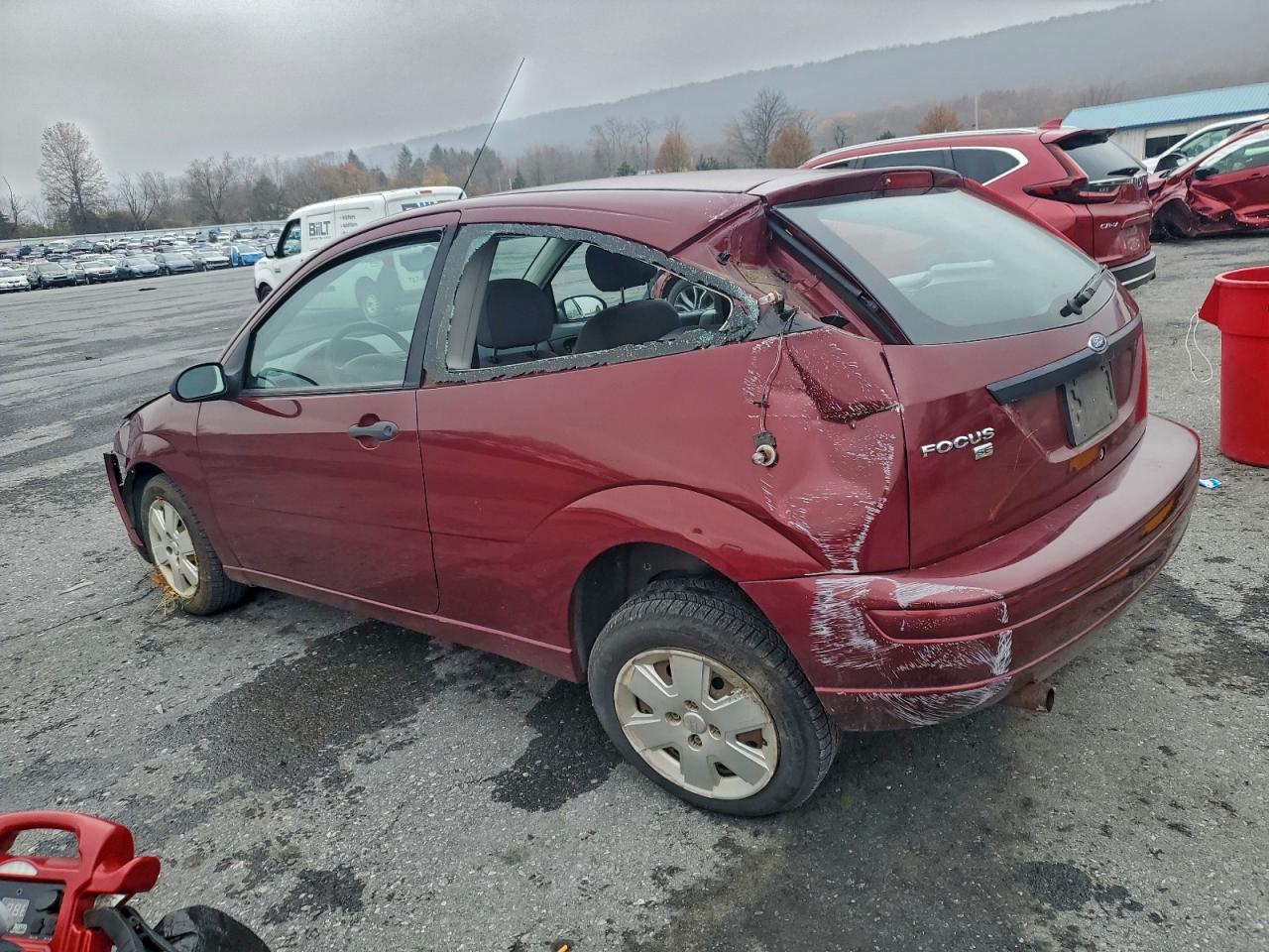 Lot #3302835897 2007 FORD FOCUS ZX3