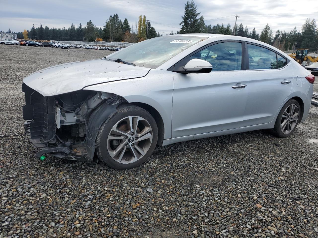 Lot #3304550453 2017 HYUNDAI ELANTRA SE