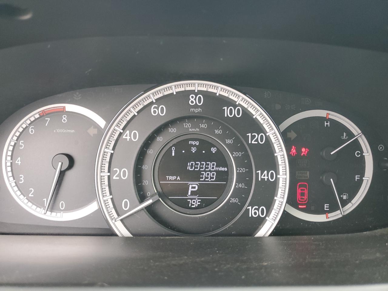 Lot #3302919052 2015 HONDA ACCORD EXL