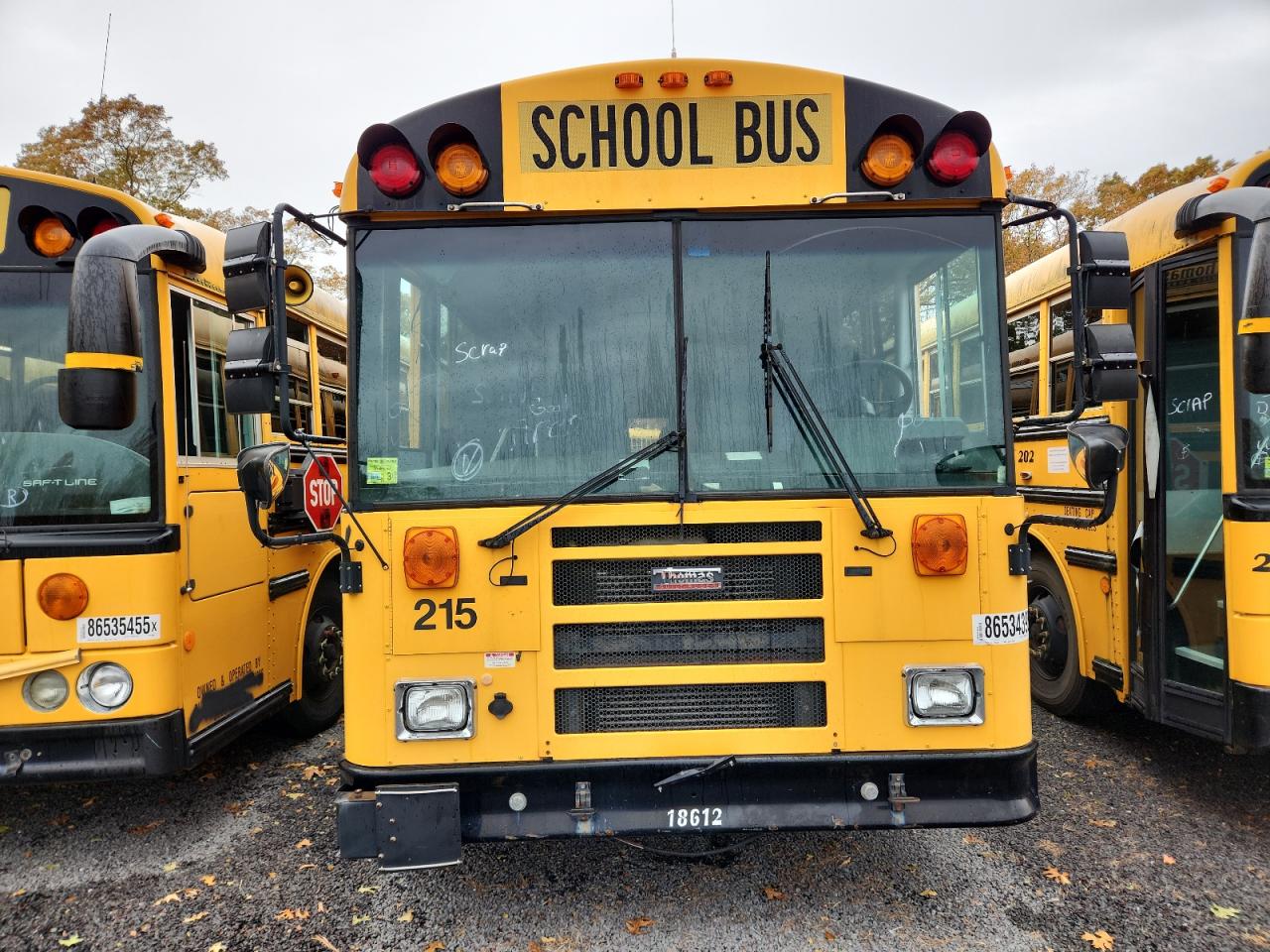 Lot #3286471796 2011 THOMAS SAF-T-LINER HDX