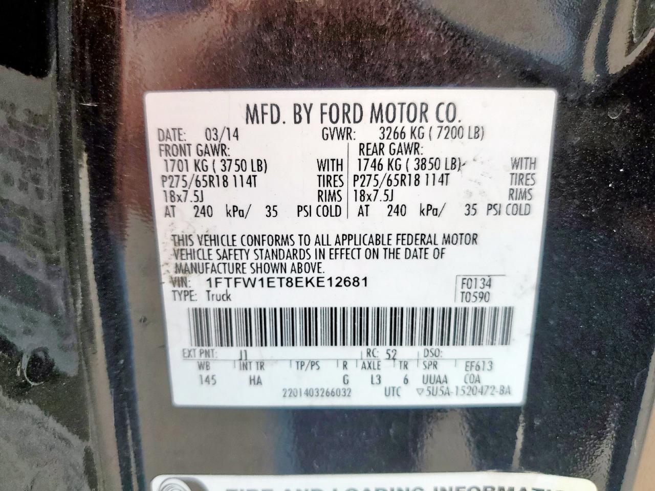 FORD F-150 SUPERCREW