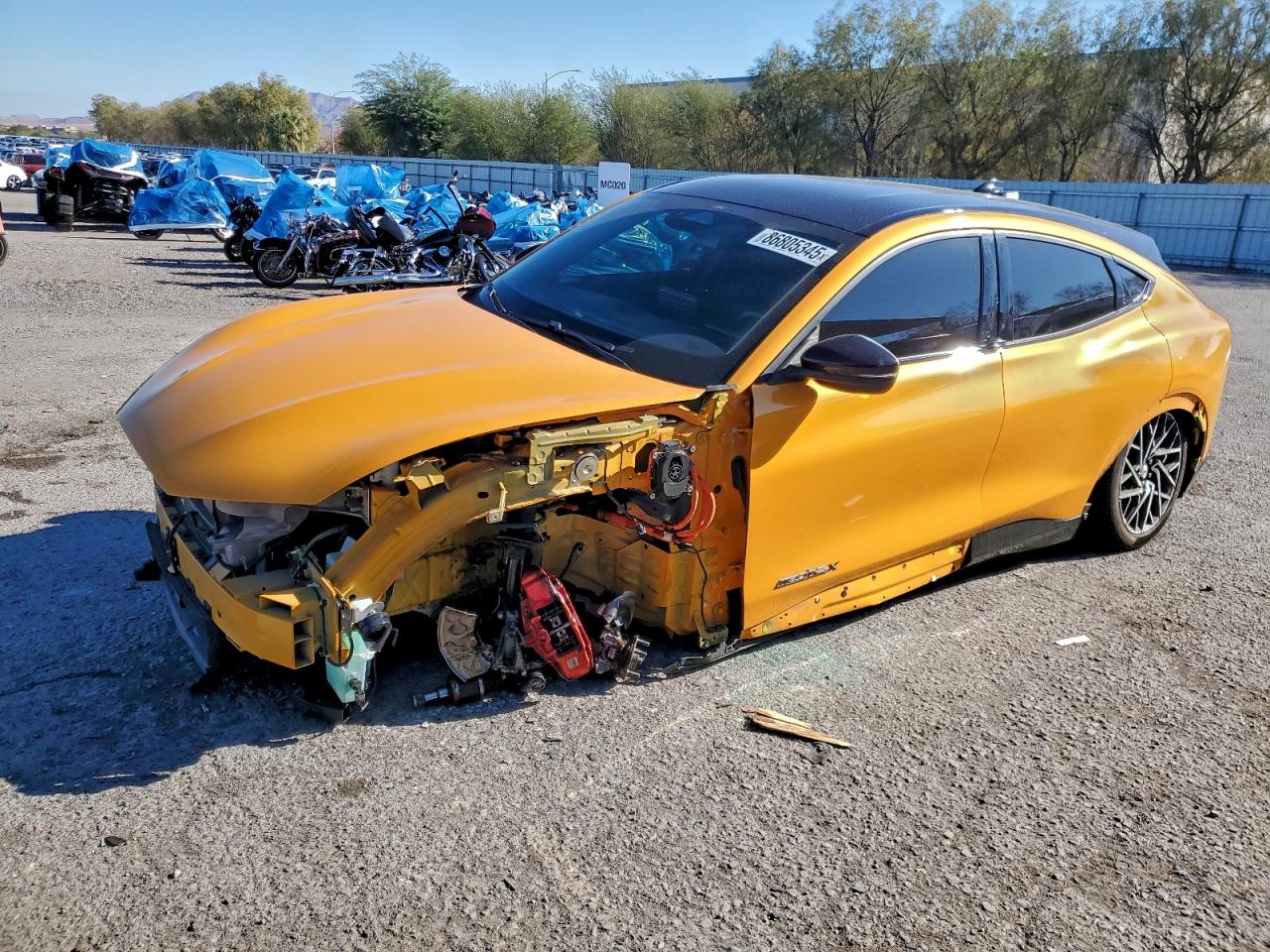 Lot #3303136784 2022 FORD MUSTANG MA